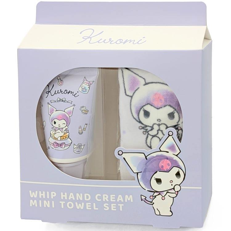 SANRIO KUROMI WHIP HAND CREAM & TOWEL GIFT SET