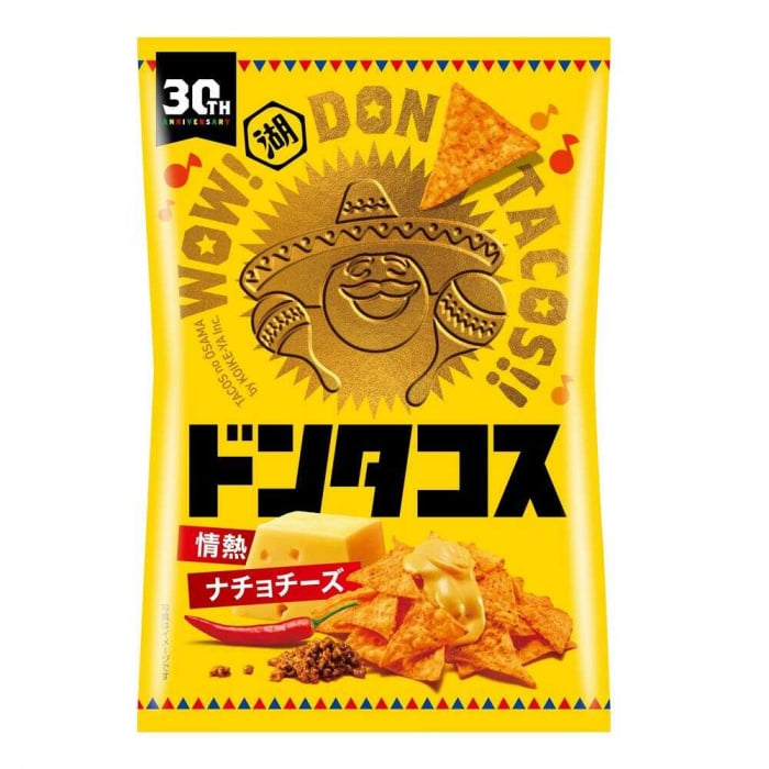 KOIKEYA DON TACOS NACHO CHEESE CORN CHIPS 60 G