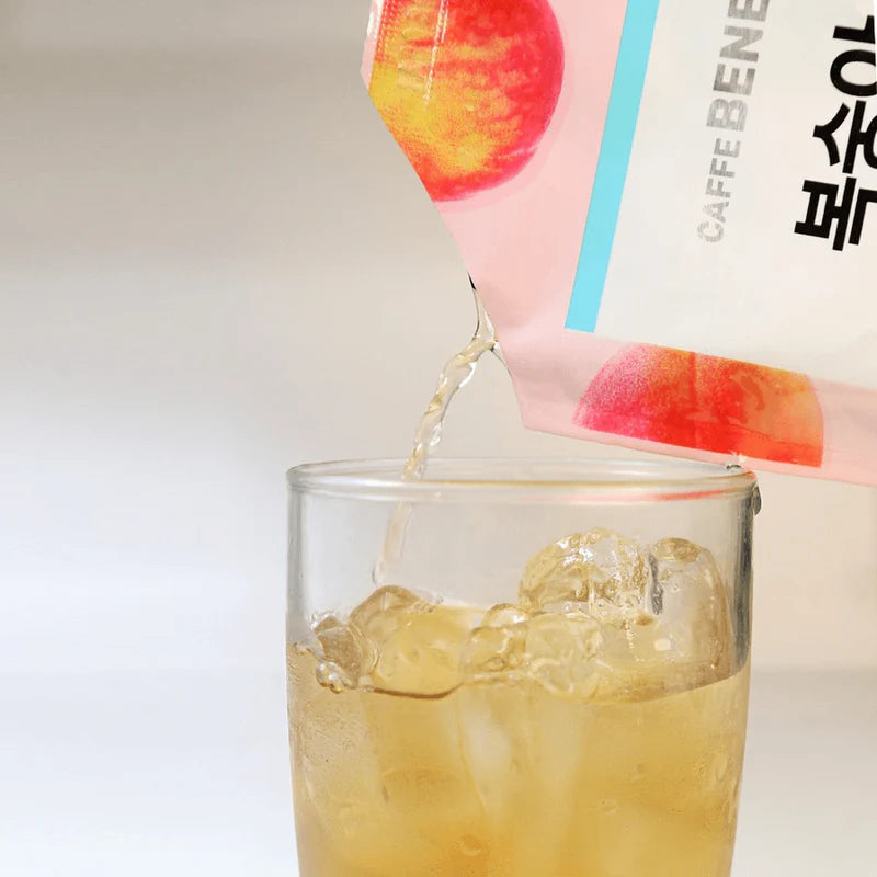 CAFFE BENE PEACH ICE TEA POUCH 190 ML