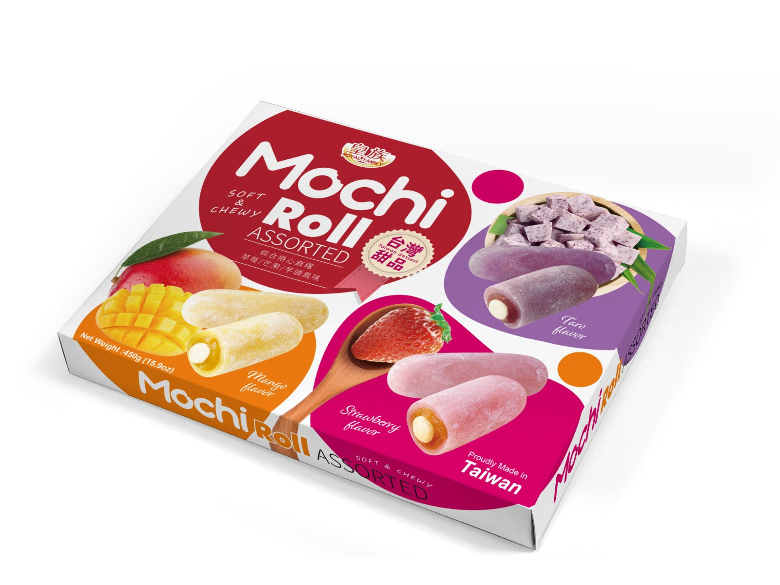 RF MOCHI ROLL ASSORTED 450 G