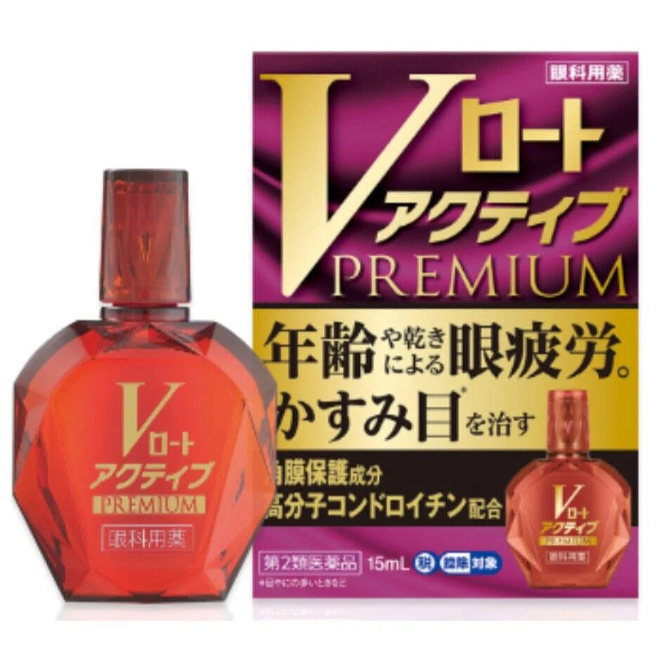 ROHTO V PREMIUM EYE DROPS FOR BLURRY EYES 15 ML