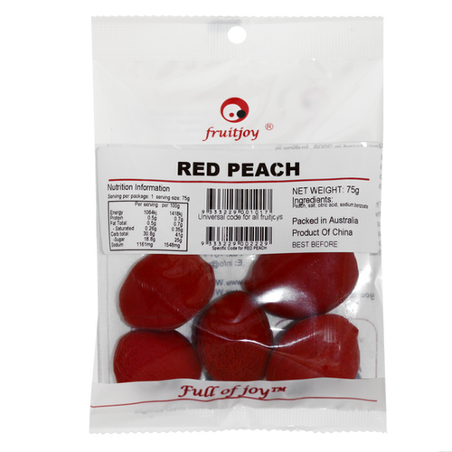 FRUITJOY RED PEACH 50 G