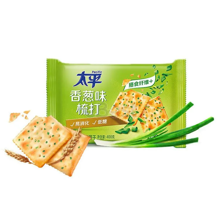 太平 PACIFIC SODA CRACKERS - SCALLION 400 G