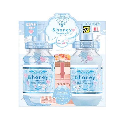 &HONEY LIMITED CINNAMOROLL SHAMPOO 450 ML + TREATMENT 450 G