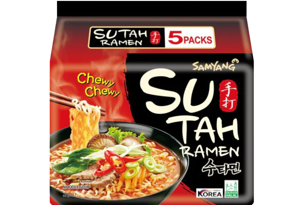 SAMYANG INSTANT SUTAH RAMEN 120 G * 5