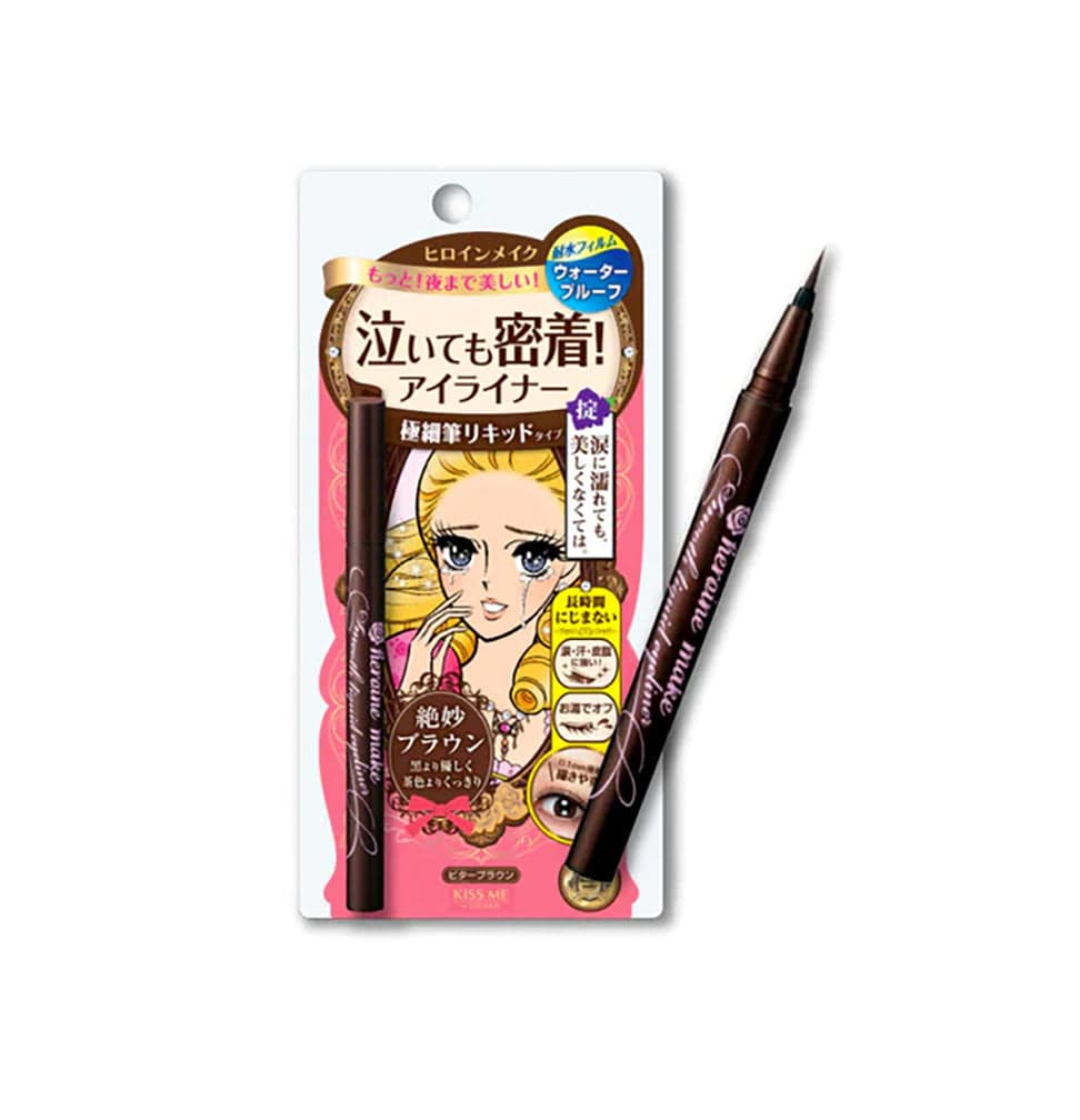 KISSME EYE LINER BROWN 1 PC