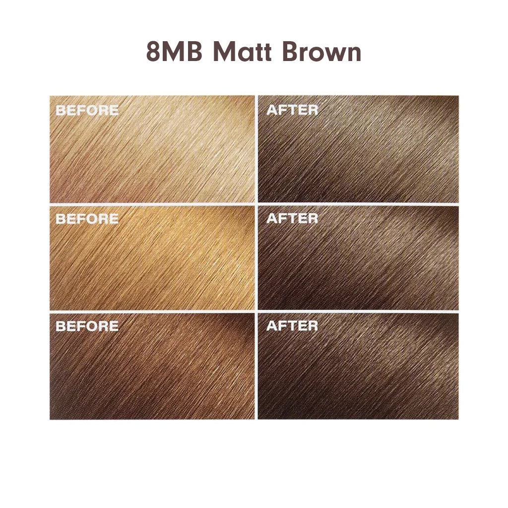 MISE EN SCÈNE HELLO BUBBLE FOAM HAIR COLOUR - 8MB MATT BROWN 100 G