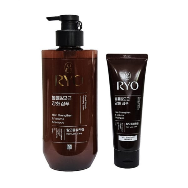 RYO HAIR STRENGTHEN & VOLUME BUNDLE - 480 ML + 112 ML