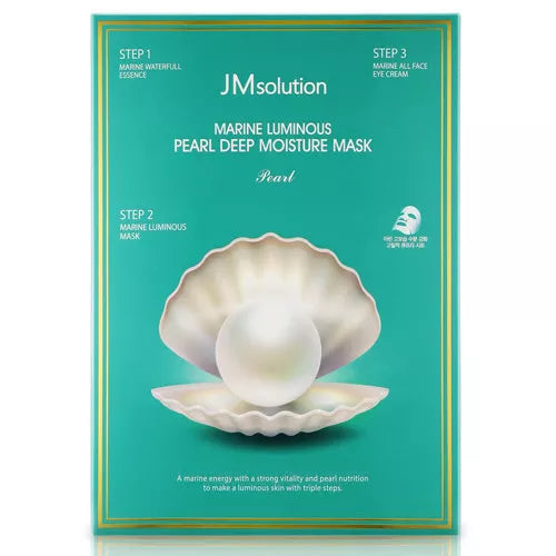 JM MARINE LUMINOUS PEARL DEEP MOISTURE MASK 10 PCS