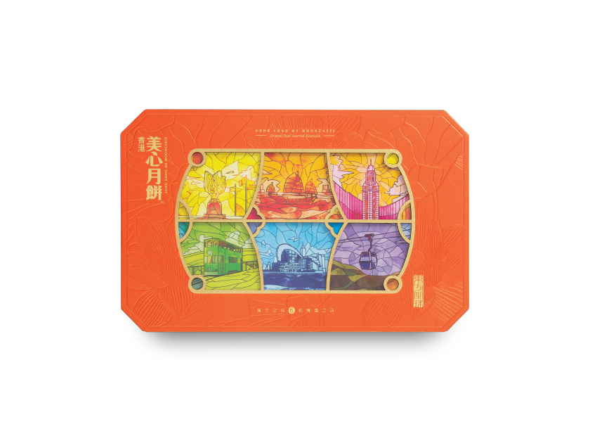 HONG KONG MEI XIN ORIENTAL PEARL ASSORTED MOONCAKE 6 PCS