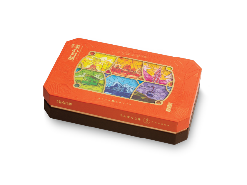 HONG KONG MEI XIN ORIENTAL PEARL ASSORTED MOONCAKE 6 PCS