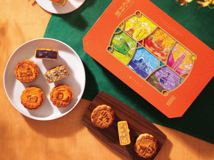 HONG KONG MEI XIN ORIENTAL PEARL ASSORTED MOONCAKE 6 PCS