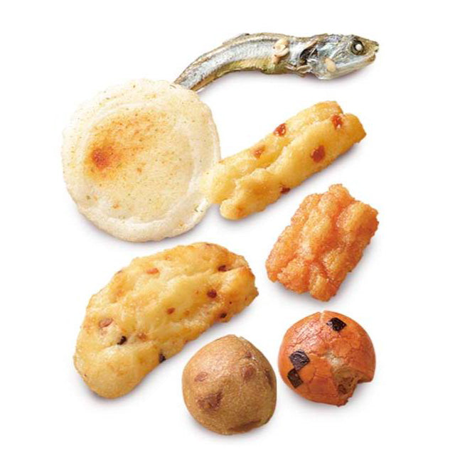 BOURBON AJIGONOMI MIXED RICE-CRACKER & SNACK ASSORTMENT 110 G