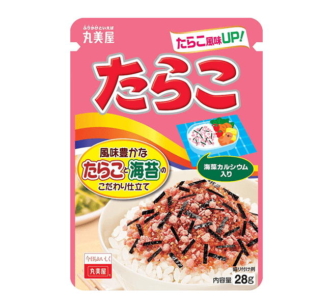 MARUMIYA RICE SEASONING TARAKO FURIKAKE 28 G - Premium Co  Groceries 