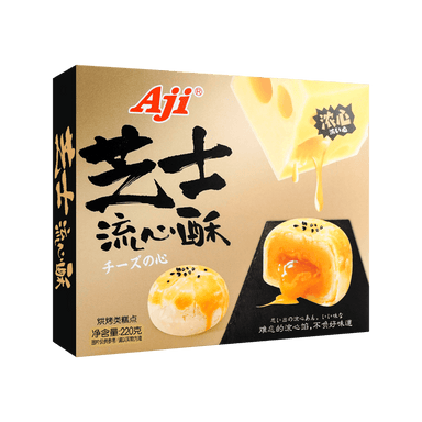 AJI CHEESE CUSTARD LAVA PASTRY 220 G - Premium Co  Groceries 