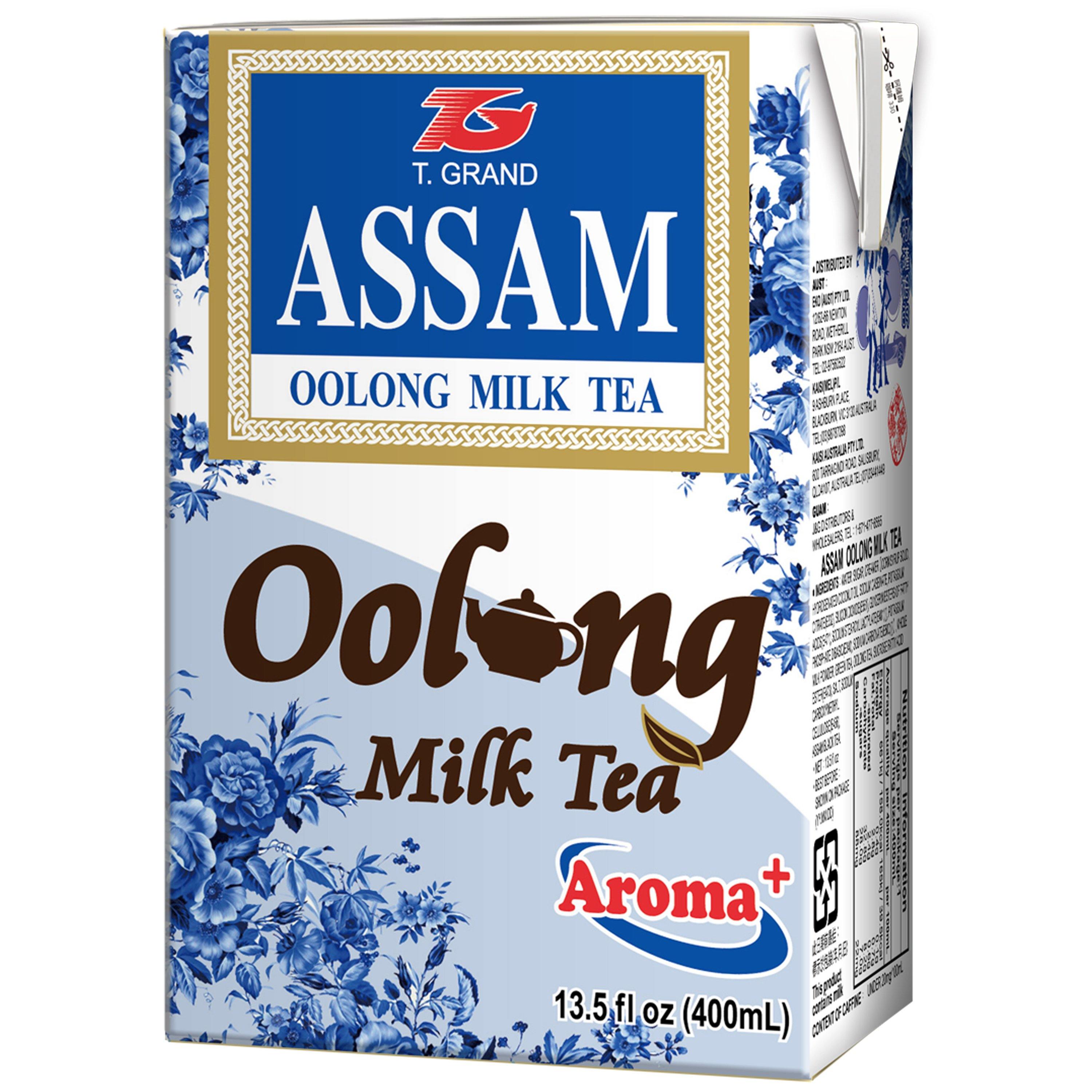 T-GRAND ASSAM OOLONG MILK TEA 400ML*6 - Premium Co.  Groceries 