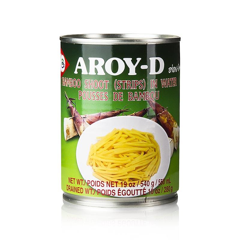 AROY-D BAMBOO SHOOT (STRIPS) IN WATER  540 G - Premium Co  Groceries 