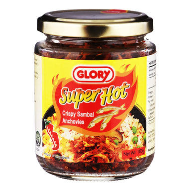 GLORY CRISPY ANCHOCY SAMBAL 100 G - Premium Co  Groceries 
