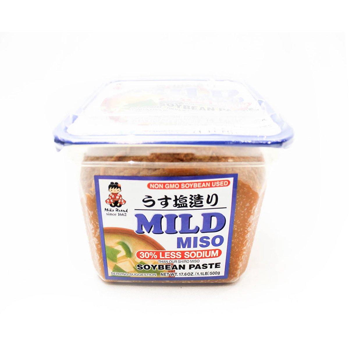 MIKO SOYBEAN PASTE MILD MISO 500 G - Premium Co  Groceries 