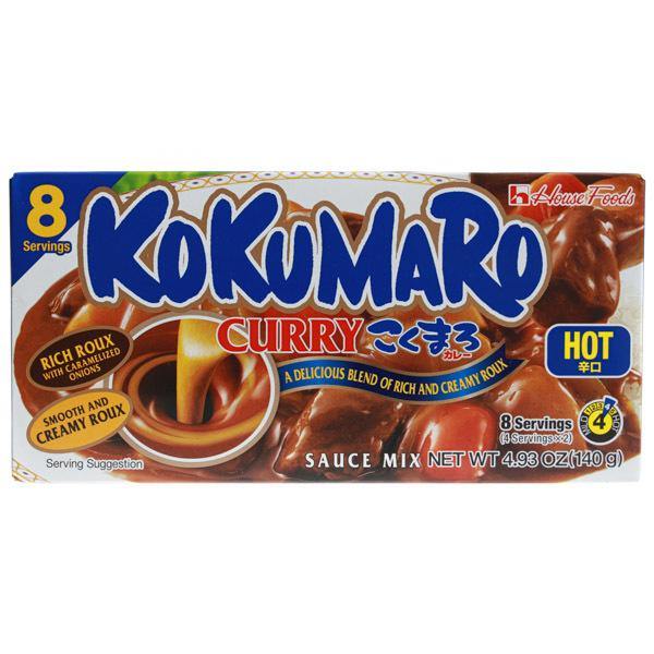HOUSE FOODS KOKOMARO CURRY SAUCE MIX HOT 140 G - Premium Co.  Groceries 