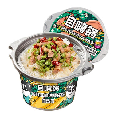 ZIHAI SELF-HEATING RICE WITH BROAD-BEAN SAUCE COOKED PORK 260 G - Premium Co  Groceries 