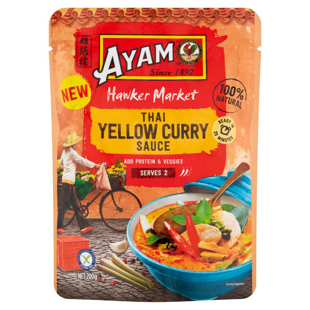 AYAM THAI YELLOW CURRY SAUCE 200 G - Premium Co  Groceries 