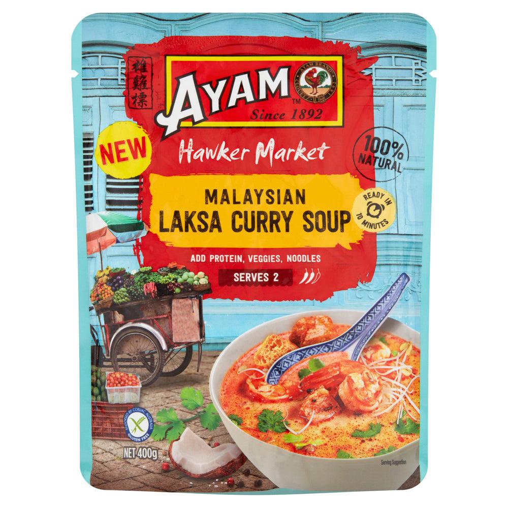 AYAM MALAYSIAN LAKSA CURRY SOUP 400 G - Premium Co  Groceries 