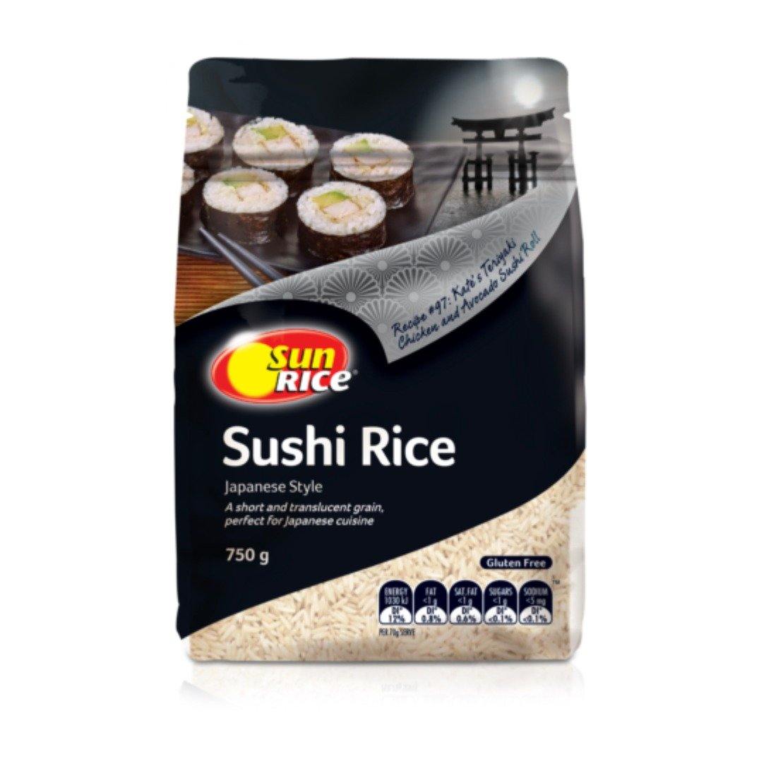 Sun Rise Japanese Rice SUNRICE JAPANESE STYLE SUSHI RICE 750 G — Premium Co Groceries