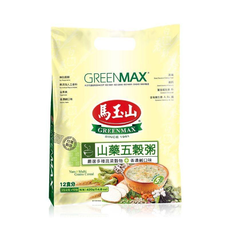 GREENMAX YAM MULTI GRAINS CEREAL 12P* 35 G - Premium Co  Groceries 