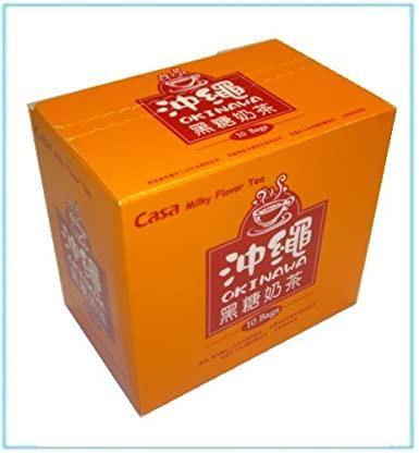 CASA OKINAWA BROWN SUGAR MILKY FLAVOR TEA 15 BAGS - Premium Co  Groceries 