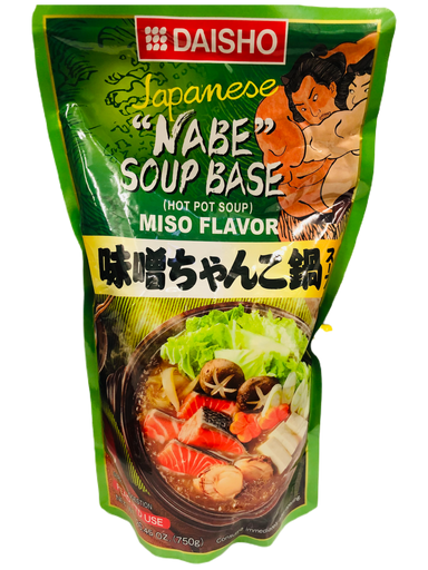 DAISHO CHANKO MISO HOT POT SOUP BASE 750 G - Premium Co  Groceries 