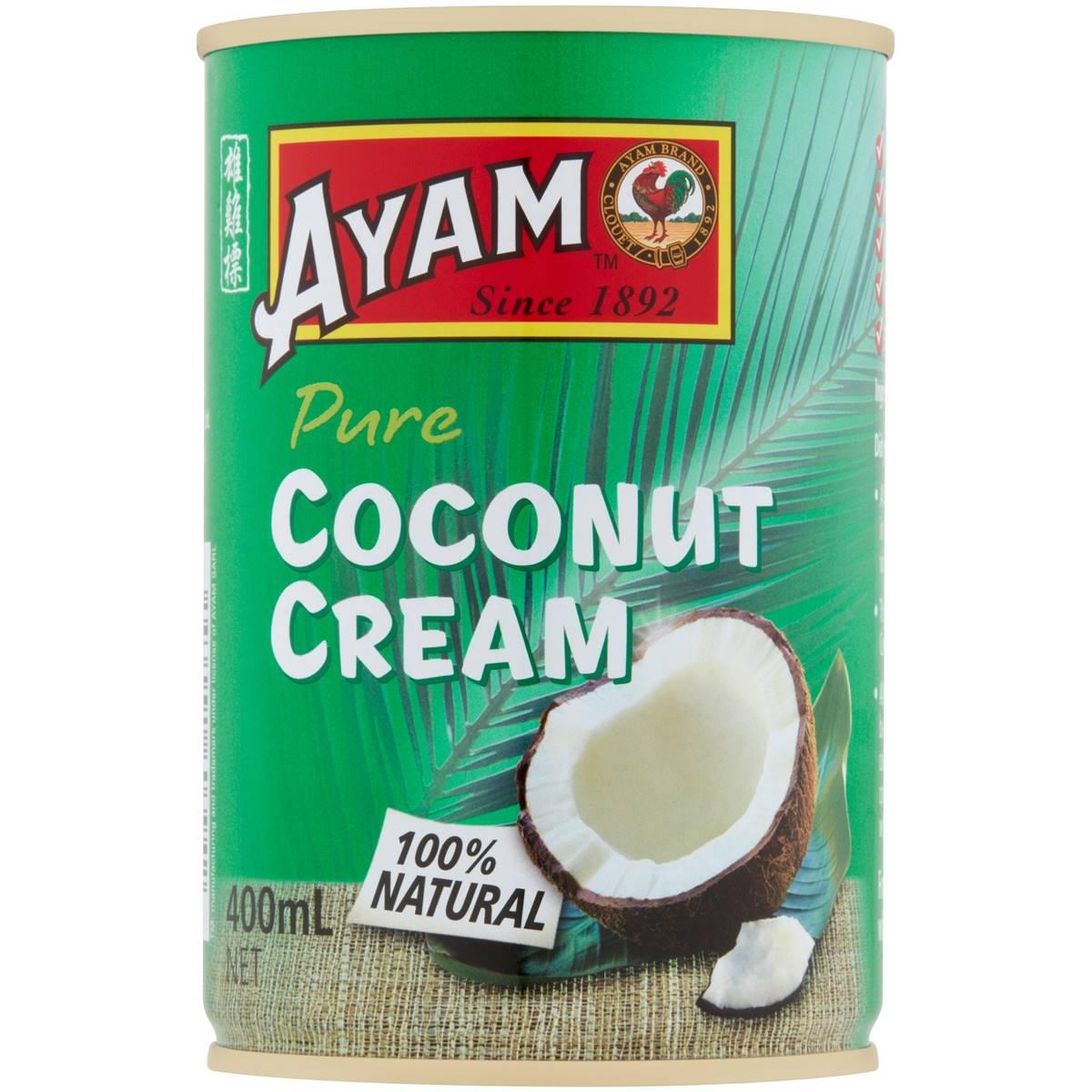 AYAM PURE COCONUT CREAM 400 ML - Premium Co  Groceries 