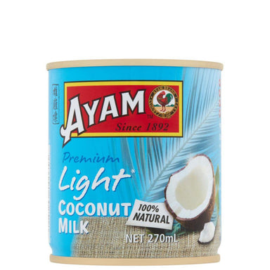 AYAM PREMIUM COCONUT MILK LIGHT 270 ML - Premium Co  Groceries 