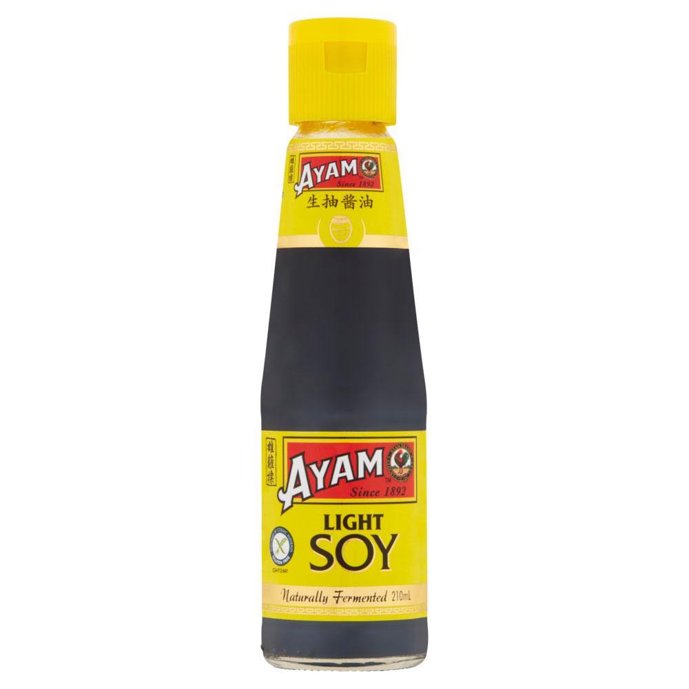 AYAM LIGHT SOY SAUCE 210 ML - Premium Co  Groceries 