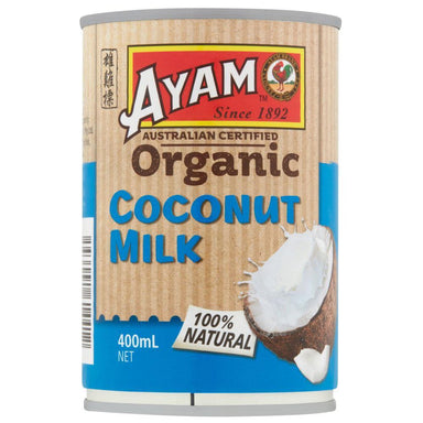 AYAM ORGANIC COCONUT MILK 400 ML - Premium Co  Groceries 