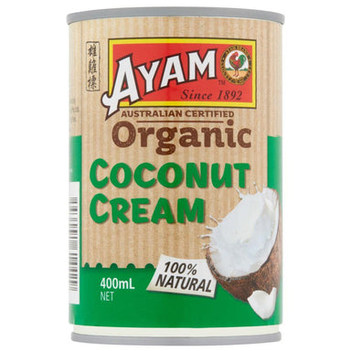 AYAM ORGANIC COCONUT CREAM 400 ML - Premium Co  Groceries 