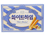 CROWN WHITE CREAM WAFERS WITH HAZELNUTS 142 G - Premium Co  Groceries 