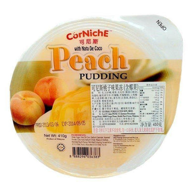 CORNICHE PEACH PUDDING 410 G - Premium Co.  Groceries 