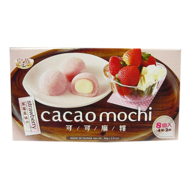 ROYAL FAMILY CACAO MOCHI STRAWBERRY 80 G - Premium Co.  Groceries 