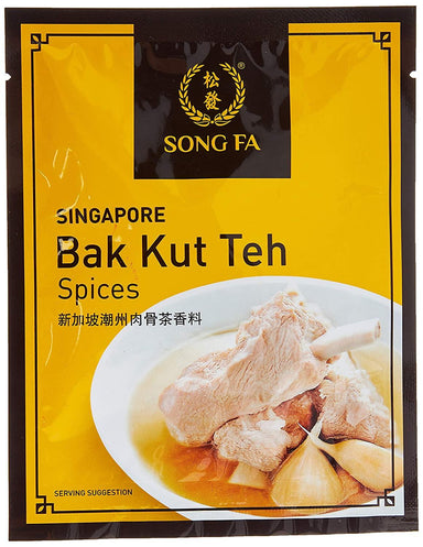 SONG FA SINGAPORE BAK KUT TEH SPICES 30 G - Premium Co  Groceries 