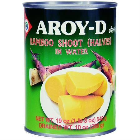 AROY-D BAMBOO SHOOT (HALVES) IN WATER  540 G - Premium Co  Groceries 