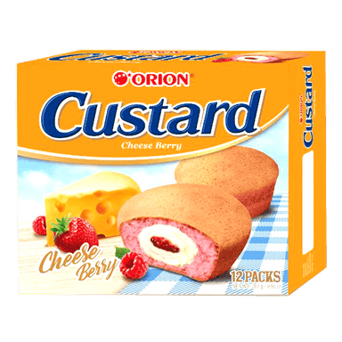 ORION CHEESE BERRY SOFT CAKE 12 PCS - Premium Co  Groceries 