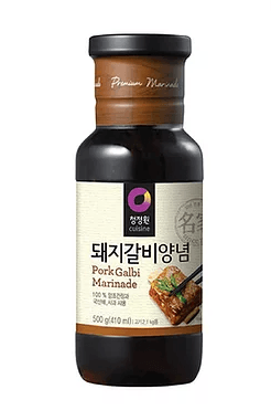 CHUNG JUNG ONE KOREAN PORK GALBI MARINADE SAUCE 500 G - Premium Co  Groceries 