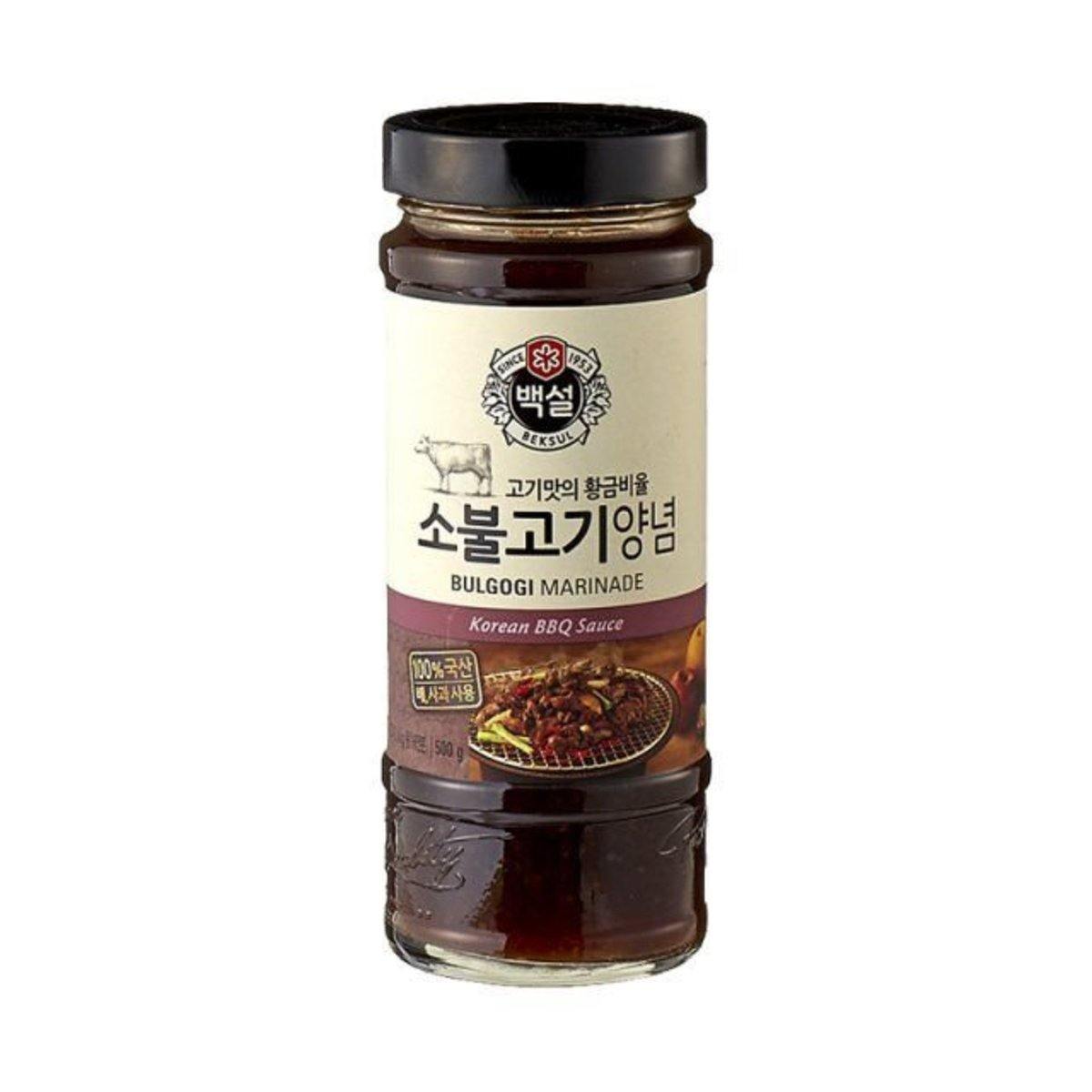 CJ KOREAN BULGOGI BBQ SAUCE ORIGINAL BEEF 500 G - Premium Co.  Groceries 