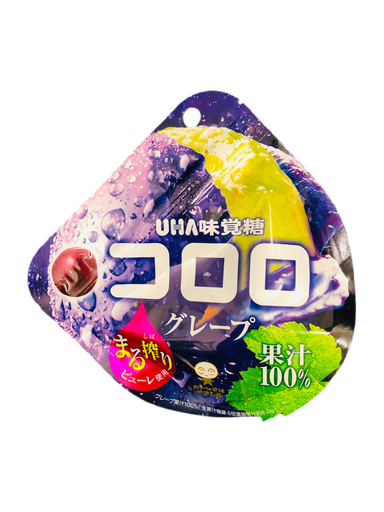 UHA KORORO GRAPE FLAVOURED GUMMY 40 G - Premium Co  Groceries 