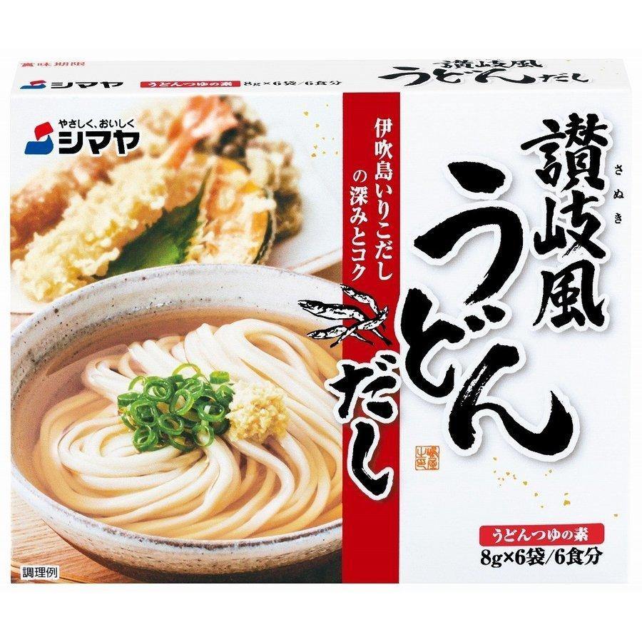 SHIMAYA SANUKI FU UDON DASHI 6P*8 G - Premium Co.  Groceries 