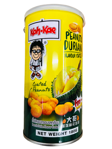KOH-KAE COATED PEANUTS DURIAN FLAVOUR  180 G - Premium Co  Groceries 