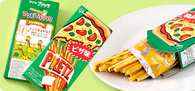 GLICO PRETZ PIZZA FLAVOUR 31 G - Premium Co.  Groceries 