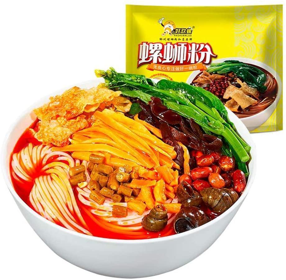 HAOHUANLUO LIUZHOU SNAIL RICE NOODLES BOX SALE 10 BAGS 400 G - Premium Co  Groceries 