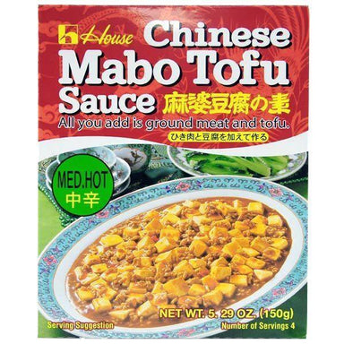 HOUSE MABO TOFU SAUCE MEDIUM HOT 150 G - Premium Co.  Groceries 